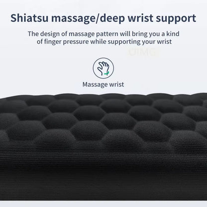 Keyboard Wrist Rest Memory Foam Keyboard Mouse Wrist Rest Ergonomic Design Wrist Pad for Computer Keyboard Laptop Wrist