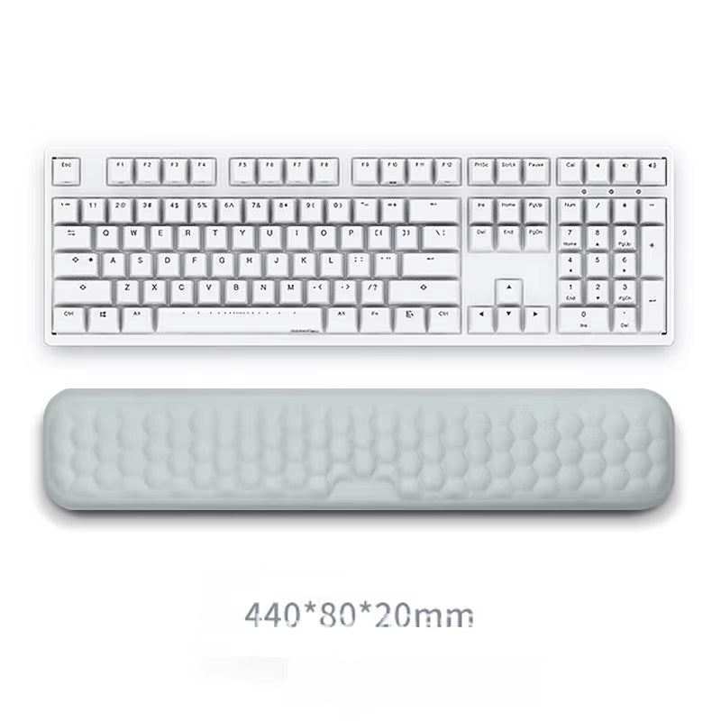 Keyboard Wrist Rest Memory Foam Keyboard Mouse Wrist Rest Ergonomic Design Wrist Pad for Computer Keyboard Laptop Wrist