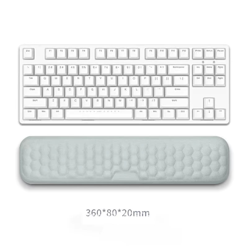 Keyboard Wrist Rest Memory Foam Keyboard Mouse Wrist Rest Ergonomic Design Wrist Pad for Computer Keyboard Laptop Wrist