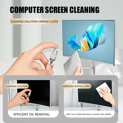 7-In-1 Cleaning Kit for Keyboard Earphone Screen Cleaner Brush, Household Cleaning Tools for Airpods Phone Keycaps Cleaning Kit