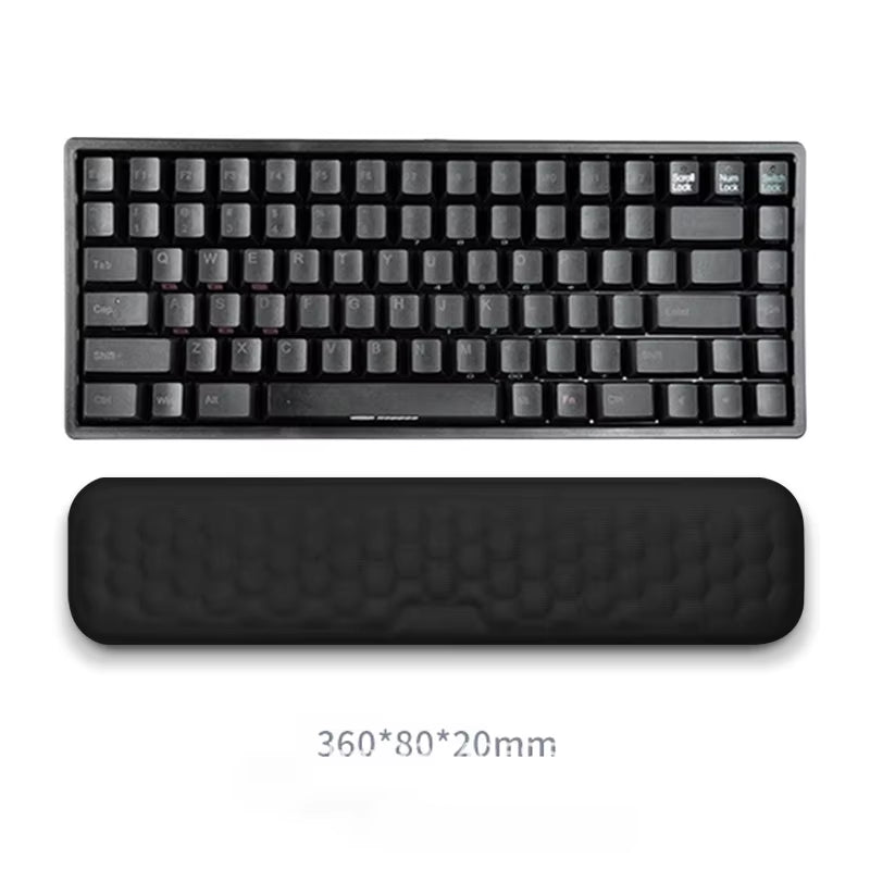 Keyboard Wrist Rest Memory Foam Keyboard Mouse Wrist Rest Ergonomic Design Wrist Pad for Computer Keyboard Laptop Wrist